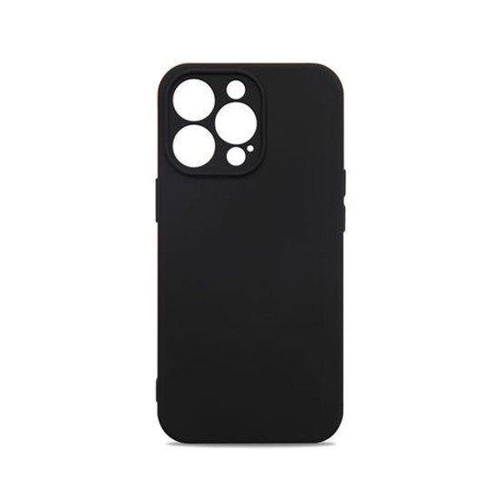 Capa de Silicone Mole para Apple iPhone 13 Pro Preto